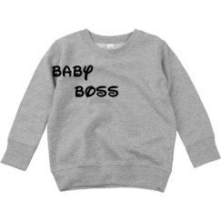 Toddler Crewneck Basic Promo Sweatshirt