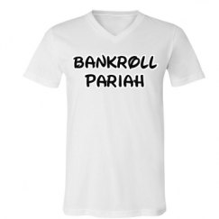 Unisex V-Neck Jersey Tee