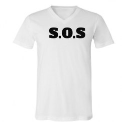 Unisex V-Neck Jersey Tee