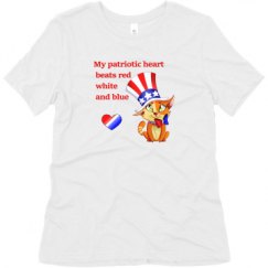 Ladies Relaxed Fit Super Soft Triblend Tee