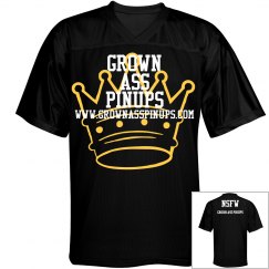 GROWN ASS PINUPS UNISEX MESH FOOTBALL JERSEY