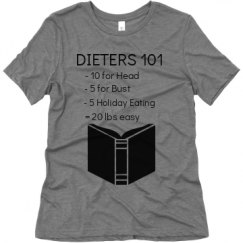 Ladies Relaxed Fit Super Soft Triblend Tee