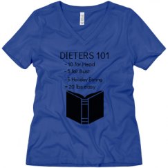 Ladies Relaxed Fit V-Neck Tee