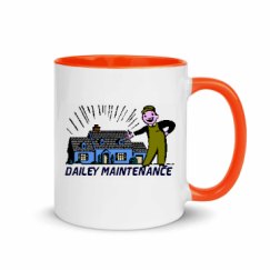 11oz Ceramic Mug with Color Inside