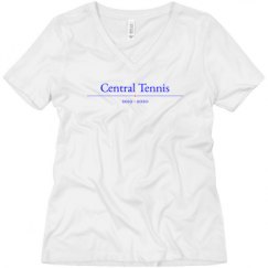 Ladies Relaxed Fit V-Neck Tee