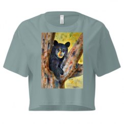 Ladies Festival Cali Crop Top Tee