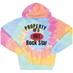 Unisex Tie-Dye Fleece Hoodie