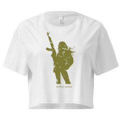 Ladies Festival Cali Crop Top Tee