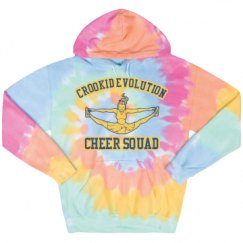 Unisex Tie-Dye Fleece Hoodie