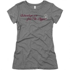 Ladies Slim Fit Super Soft Triblend Tee