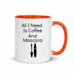 11oz Ceramic Mug with Color Inside