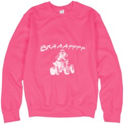 Unisex Neon Crewneck Sweatshirt