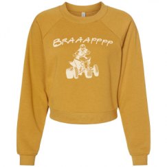 Women's Raglan Pullover Fleece