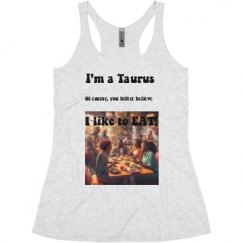 Ladies Slim Fit Super Soft Racerback Triblend Tank