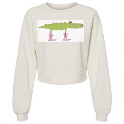 Women's Raglan Pullover Fleece