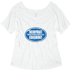 Ladies Flowy Slouchy Tee