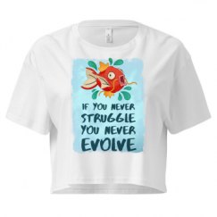 Ladies Festival Cali Crop Top Tee