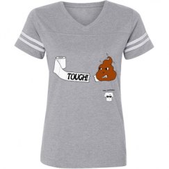 Ladies Relaxed Fit Vintage Sports Tee