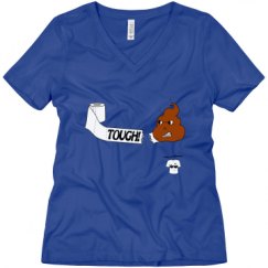 Ladies Relaxed Fit V-Neck Tee