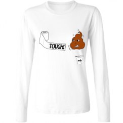 Ladies Relaxed Fit Basic Long Sleeve Tee