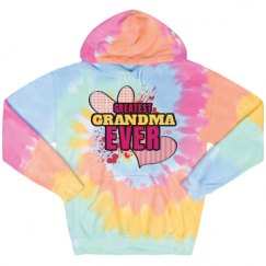Unisex Tie-Dye Fleece Hoodie