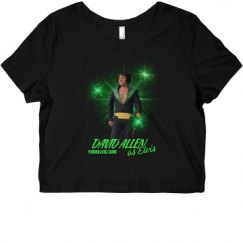 Ladies Slim Fit Crop Top Tee
