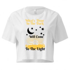 Ladies Festival Cali Crop Top Tee