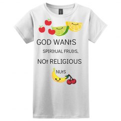 GOD WANTS SPIRITUAL FRUIT