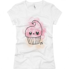 Ladies Slim Fit Basic Promo Jersey Tee