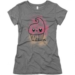 Ladies Slim Fit Super Soft Triblend Tee