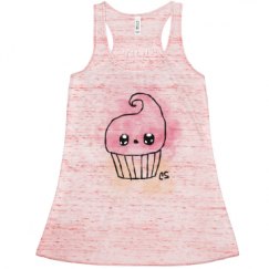 Ladies Flowy Racerback Tank