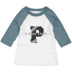 Toddler 3/4 Sleeve Raglan Tee