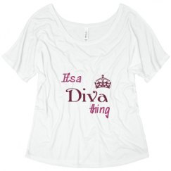 Ladies Flowy Slouchy Tee