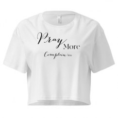 Ladies Festival Cali Crop Top Tee