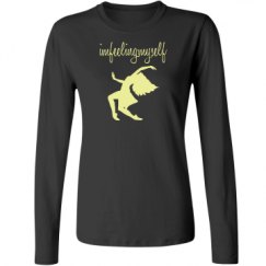 Ladies Relaxed Fit Basic Long Sleeve Tee