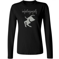 Ladies Relaxed Fit Basic Long Sleeve Tee