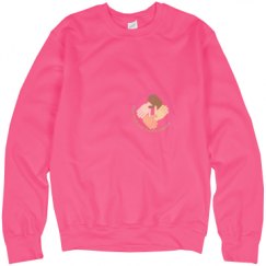 Unisex Neon Crewneck Sweatshirt