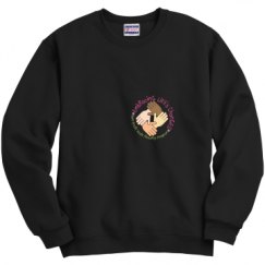 Unisex Film and Foil Crewneck Sweatshirt