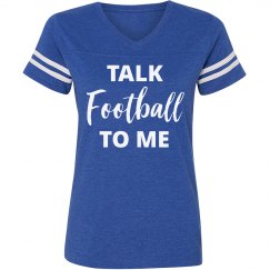 TALK FOOTBALL TO ME - WHITE