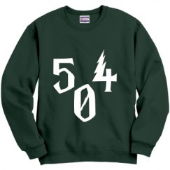 Unisex Film and Foil Crewneck Sweatshirt