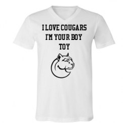 Unisex V-Neck Jersey Tee