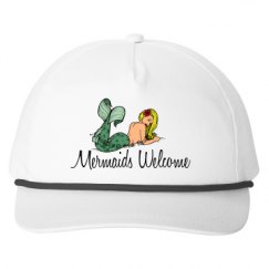 Snapback Five-Panel Rope Hat