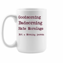 15oz Ceramic Coffee Mug