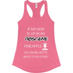 Ladies Slim Fit Racerback Tank Top