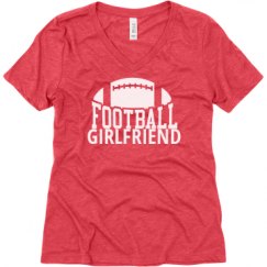 Ladies Relaxed Fit Super Soft Triblend V-Neck Tee