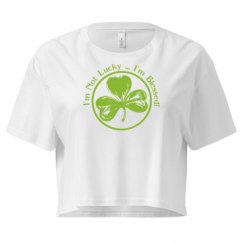 Ladies Festival Cali Crop Top Tee