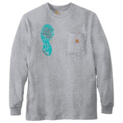 Unisex Carhartt Pocket Long Sleeve Tee