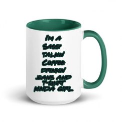 15oz Ceramic Mug with Color Inside