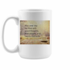 15oz Ceramic Coffee Mug