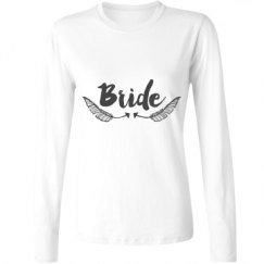 Ladies Relaxed Fit Basic Long Sleeve Tee